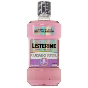 LISTERINE CUIDADO TOTAL MENTA 500 ML.