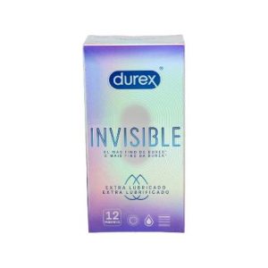 DUREX INVISIBLE EXTRA FINO EXTRA LUBRICADO PRESE