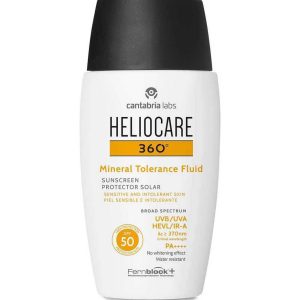 HELIOCARE 360º SPF 50 MINERAL TOLERANCE FLUID PROTECTOR SOLAR 1 ENVASE 50 ml