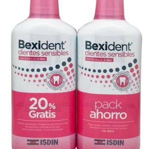 Duplo Isdin Bexident Dientes Sensibles Colutorio 2x500ml