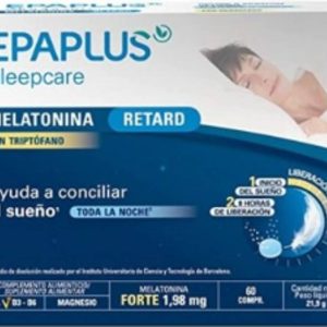 EPAPLUS SLEEPCARE MELATONINA CON TRIPTOFANO 60 COMPRIMIDOS