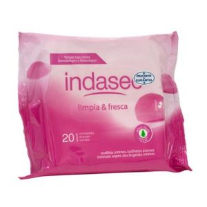 INDASEC TOALLITAS HIGIENE INTIMA 20 TOALLITAS