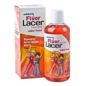 LACER COLUTORIO FLUOR FRESA 0,05 500 ML