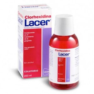 COLUTORIO CLORHEXIDINA LACER200 ML.